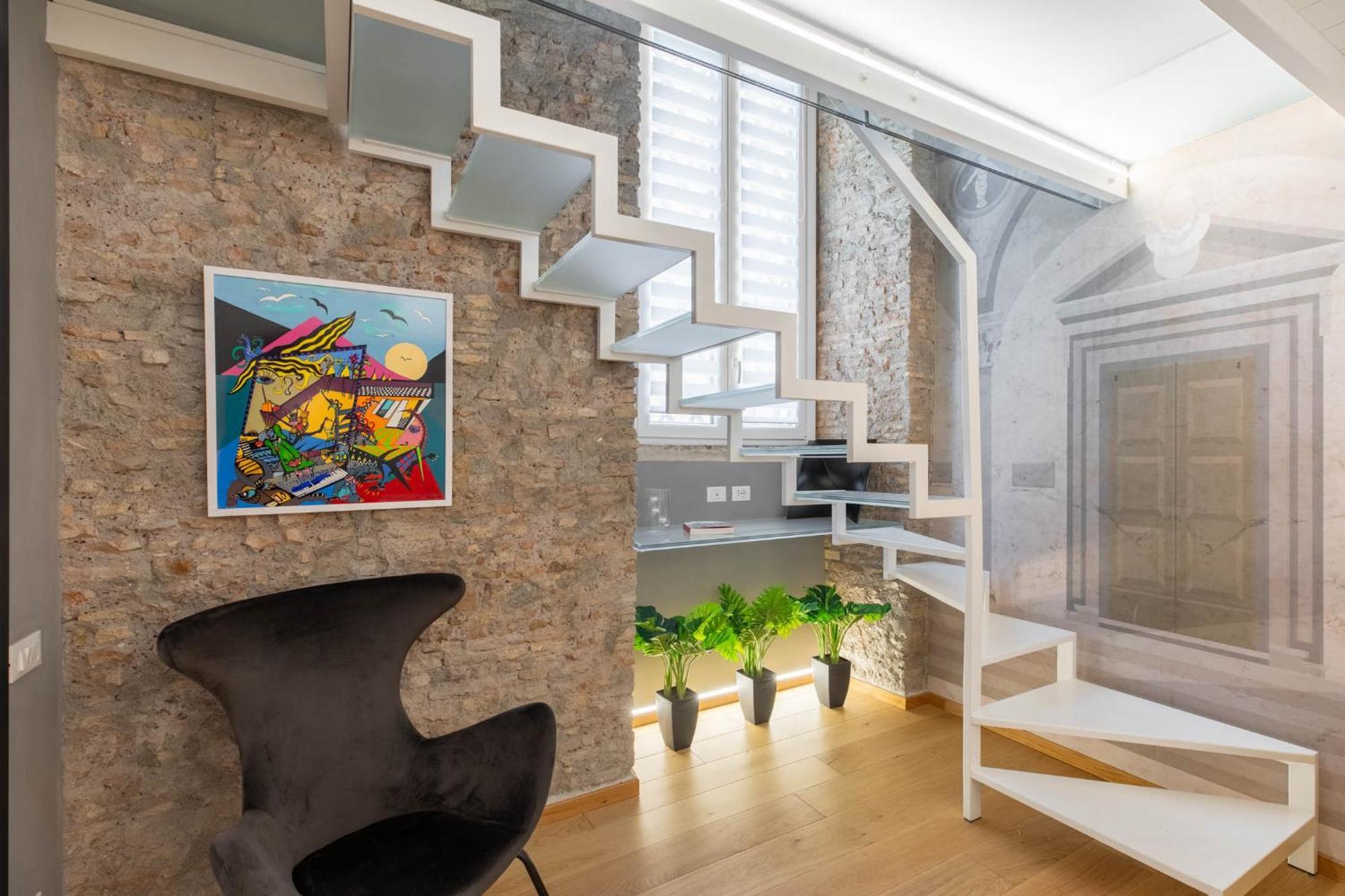 Iflat Glass And Stone Loft Appartement Rome Buitenkant foto